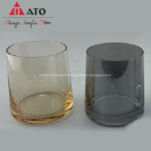 Classical Electroplate Color Whisky Glass Cup plating glass tumbler